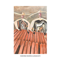 Obra: Marimba Madera Guanacaste, de la serie: Mujer Madera Guanacaste. SOLD