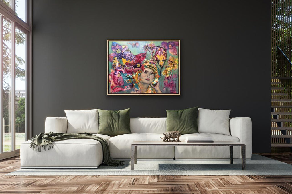 Obra "Buscando Colibríes"