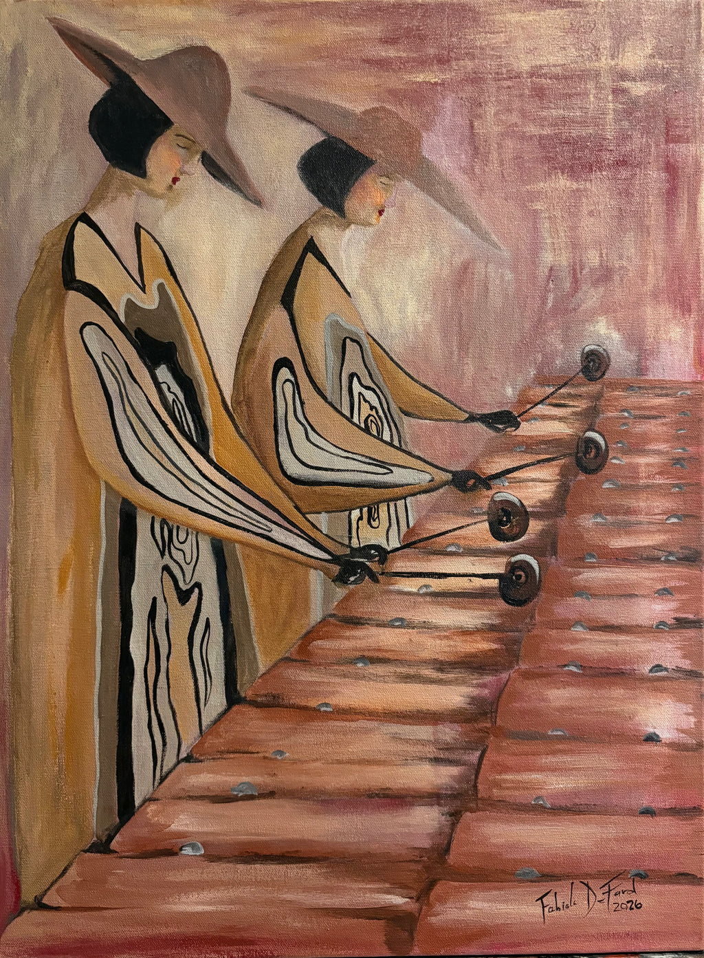 Obra: Marimberas Madera Guanacaste