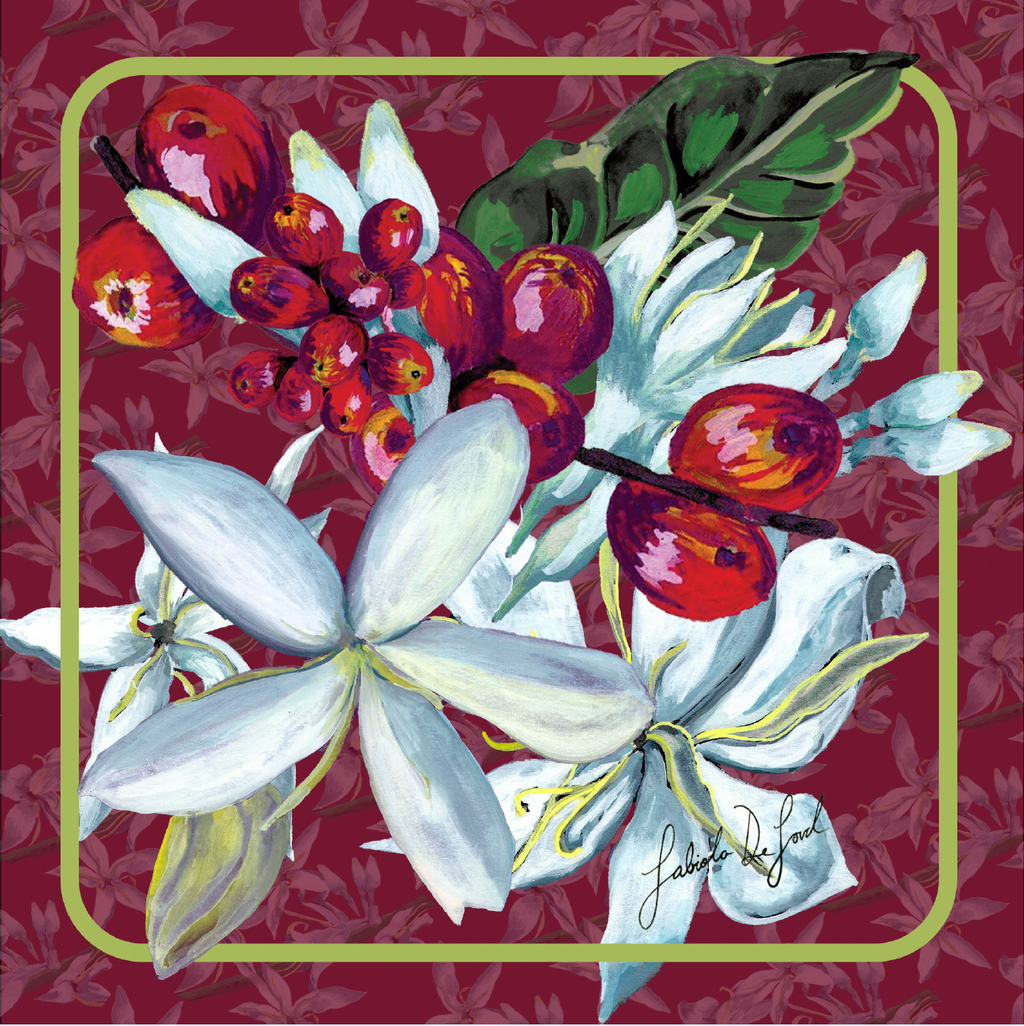 Pañuelo Matices de Oro Rojo | Curated Gift